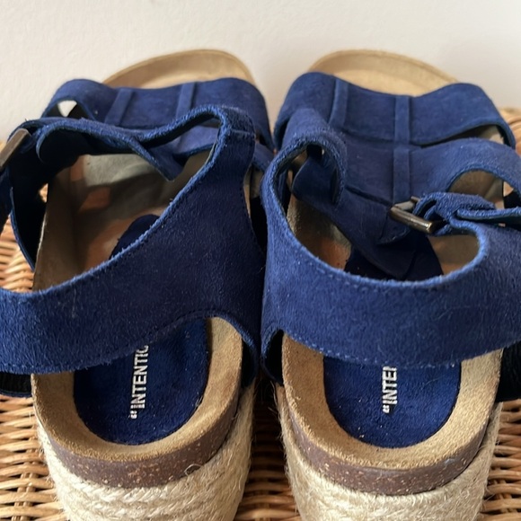 Free People x Intentionally Marine Dream Flatform Sandals Size 7.5 NEW - Picture 14 of 14